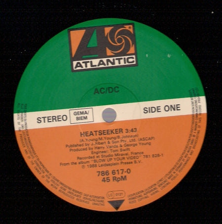 AC/DC : Heatseeker (12", Ltd, Gat)