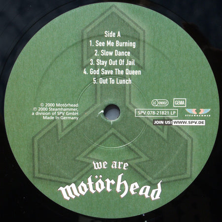 Motörhead : We Are Motörhead (LP, Album)