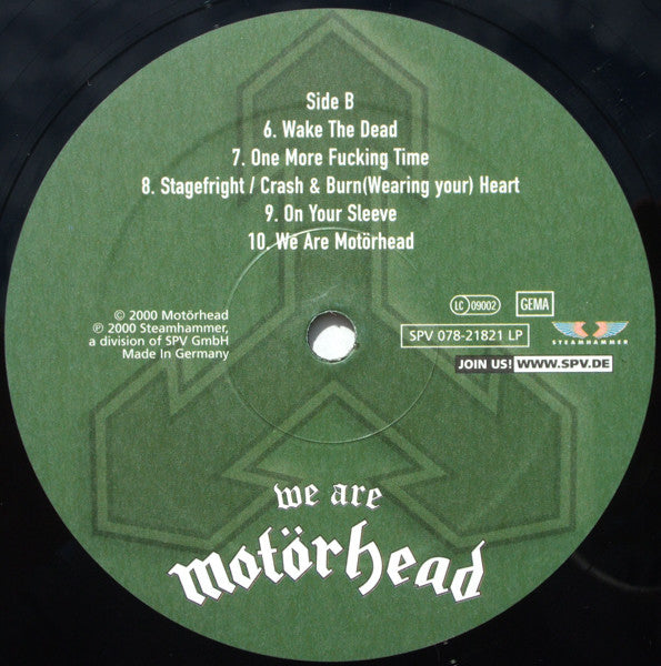 Motörhead : We Are Motörhead (LP, Album)