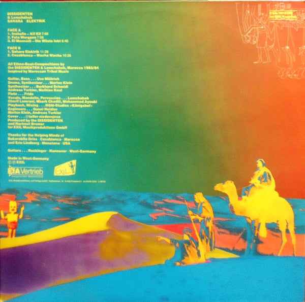 Dissidenten + Lemchaheb - Sahara Electric (LP) (Near Mint (NM or M-))