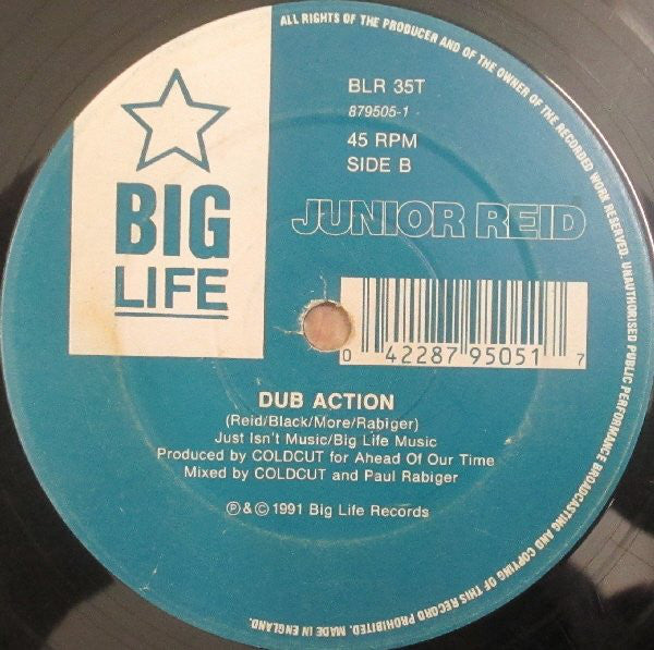 Junior Reid : Actions Speak Louder Than Words (12")
