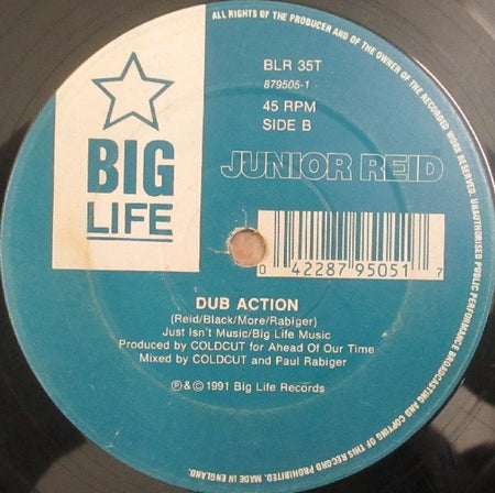 Junior Reid : Actions Speak Louder Than Words (12")