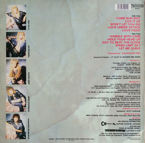 Fisc : Handle With Care (LP, Album)