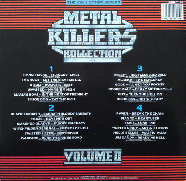 Various : Metal Killers Kollection Volume II (2xLP, Comp)