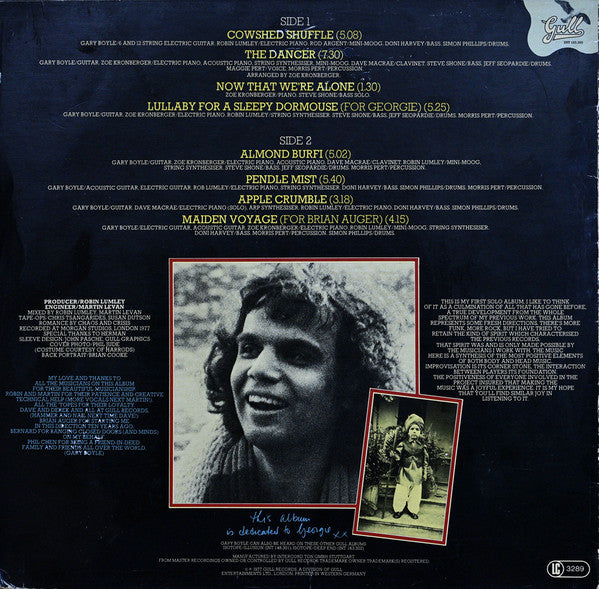 Gary Boyle : The Dancer (LP, Album)