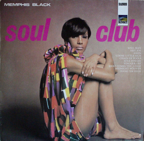 Memphis Black : Soul Club (LP, Album)