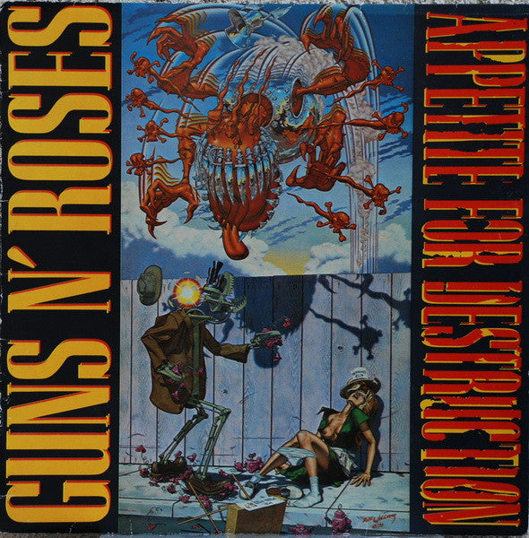 Guns N' Roses : Appetite For Destruction (LP, Album)