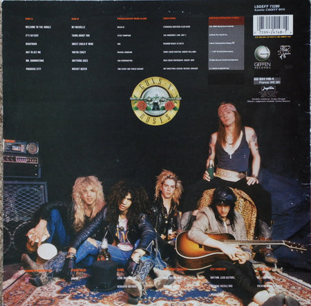 Guns N' Roses : Appetite For Destruction (LP, Album)