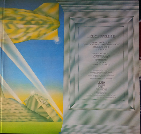 Led Zeppelin : Led Zeppelin II (LP, Album, RE, Gat)