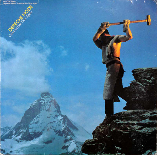 Depeche Mode : Construction Time Again (LP, Album, Club, DMM)