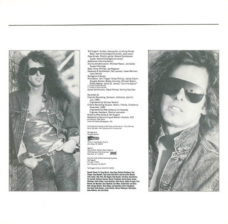 Ted Nugent : Little Miss Dangerous (LP, Album, SP )