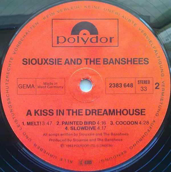 Siouxsie & The Banshees - A Kiss In The Dreamhouse (LP) (Near Mint (NM or M-))