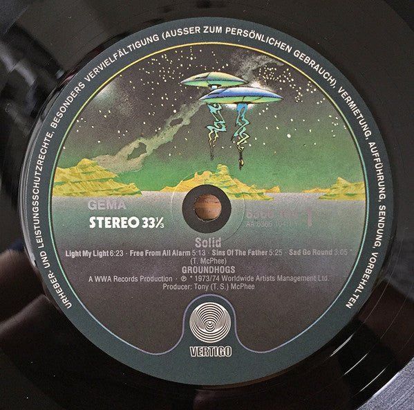 The Groundhogs : Solid (LP)