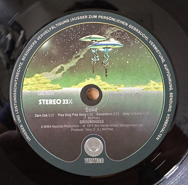 The Groundhogs : Solid (LP)