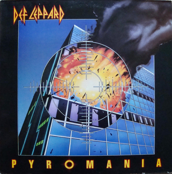 Def Leppard : Pyromania (LP, Album, Red)