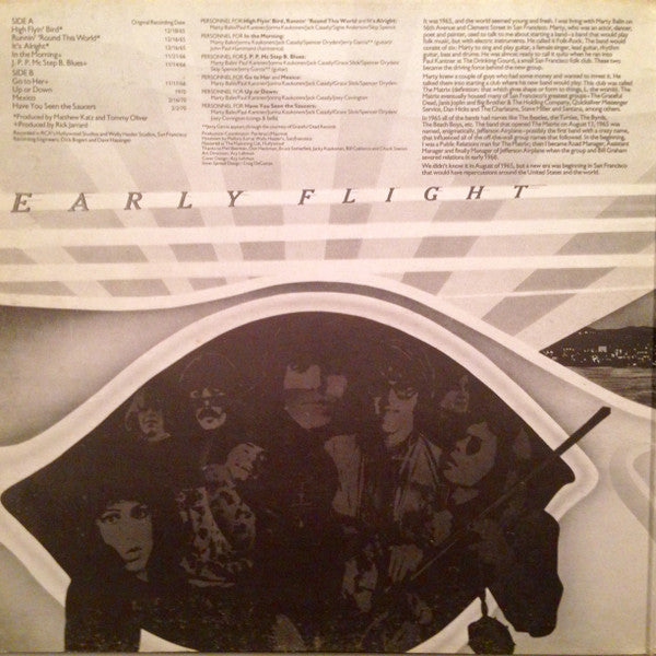 Jefferson Airplane : Early Flight (LP, Comp)