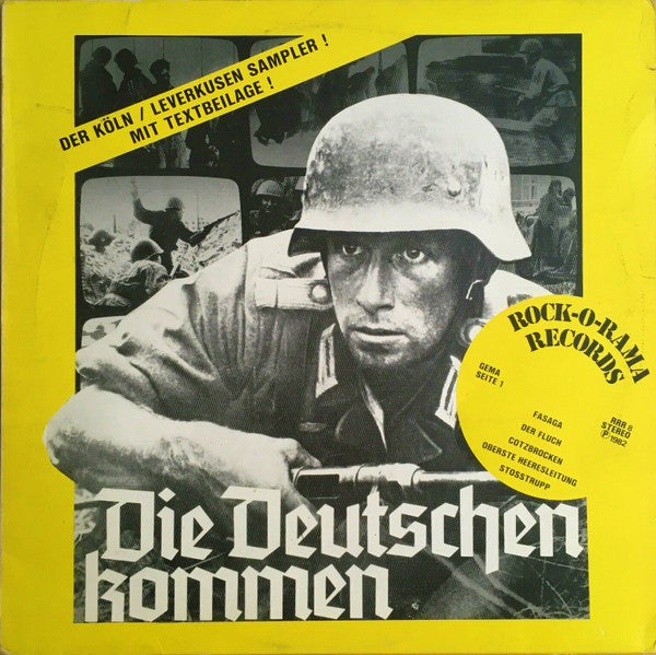 Various : Die Deutschen Kommen (LP, Comp, Red)