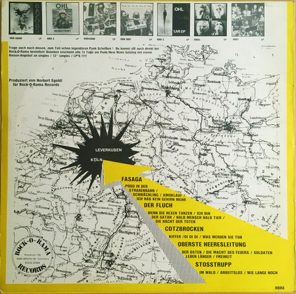 Various : Die Deutschen Kommen (LP, Comp, Red)