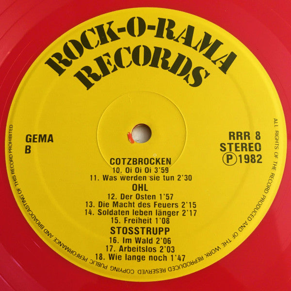 Various : Die Deutschen Kommen (LP, Comp, Red)