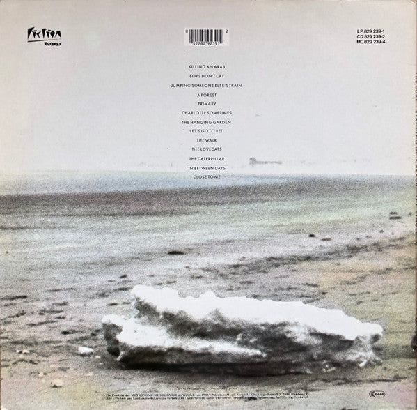 The Cure : Standing On A Beach · The Singles (LP, Comp, Gat)