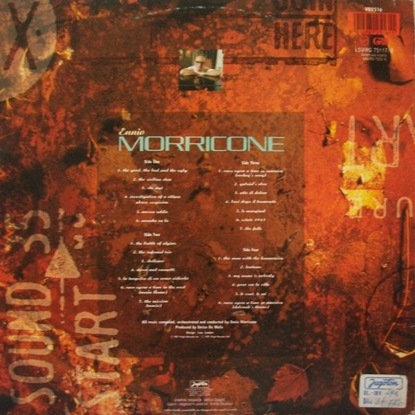 Ennio Morricone : Film Music 1966-1987 (2xLP, Comp)