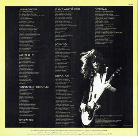 Pat Travers : Putting It Straight (LP, Album)