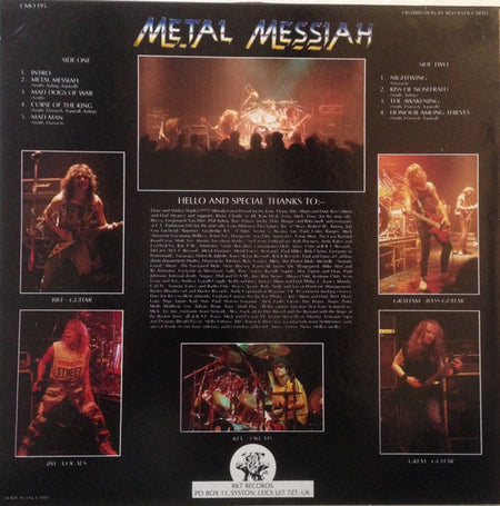 Metal Messiah : Honour Among Thieves (LP, Album)