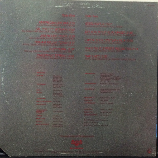 John Cougar Mellencamp : Chestnut Street Incident (LP, Album)