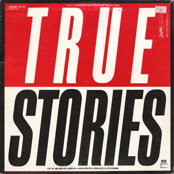 Talking Heads : True Stories (LP, Album)
