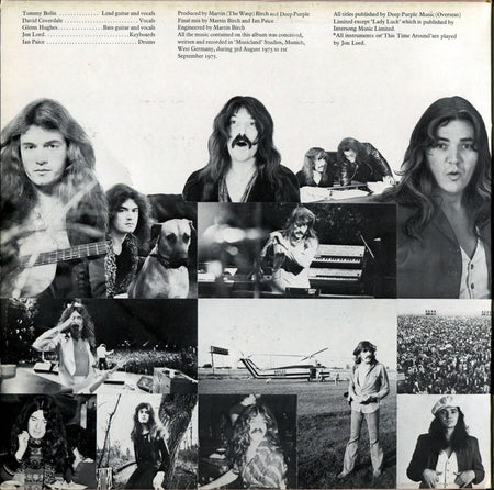 Deep Purple : Come Taste The Band (LP, Album, Gat)