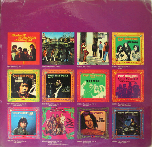 Booker T & The MG's : Pop History Vol. 8 (2xLP, Comp)