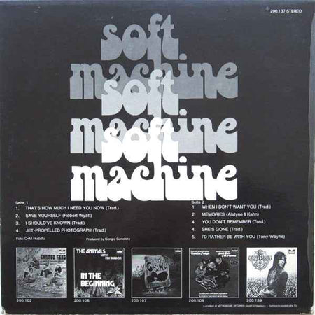 Soft Machine Soft Machine (LP) (Very Good (VG))