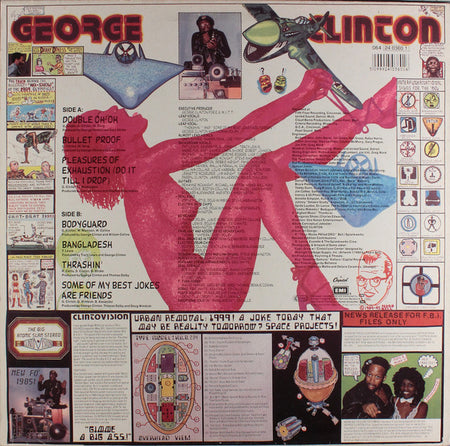 George Clinton : Some Of My Best Jokes Are Friends (LP, Album)