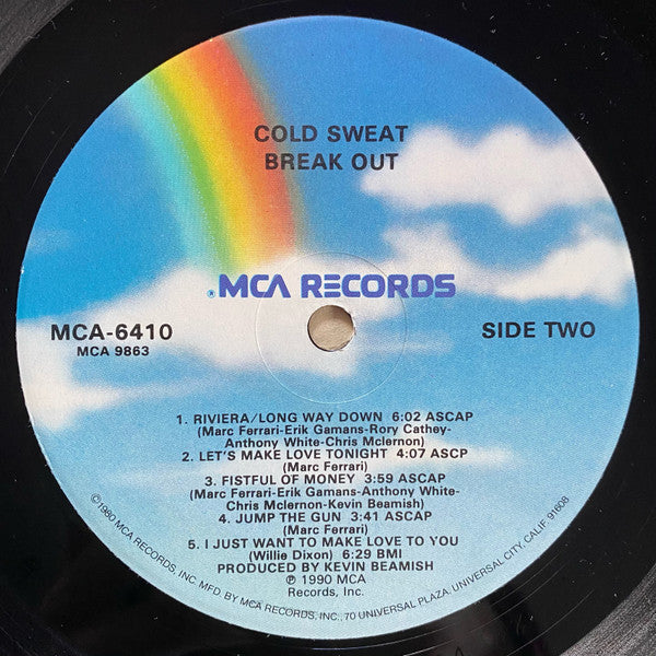 Cold Sweat (3) : Break Out (LP, Album)