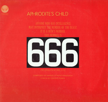Aphrodite's Child : 666 (2xLP, Album, RE, RP, Gat)