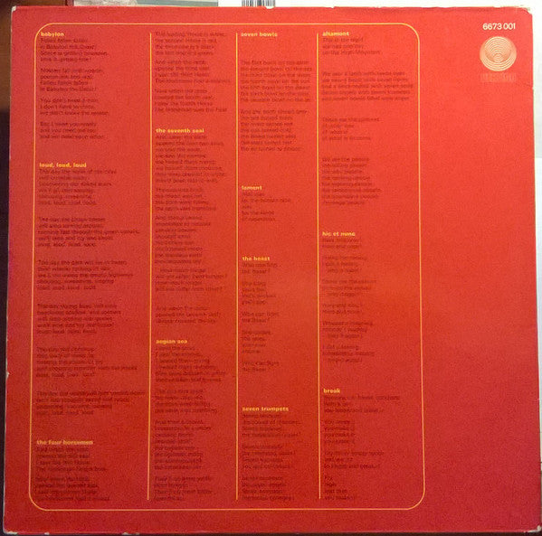 Aphrodite's Child : 666 (2xLP, Album, RE, RP, Gat)