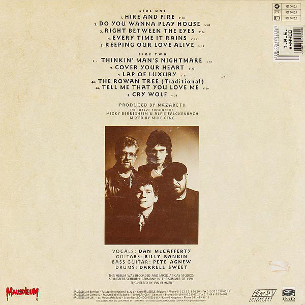 Nazareth (2) : No Jive (LP, Album)