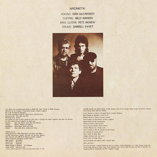 Nazareth (2) : No Jive (LP, Album)