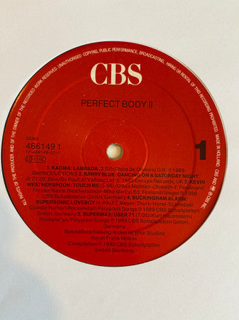 Various : Perfect Body 2 (LP, Comp)