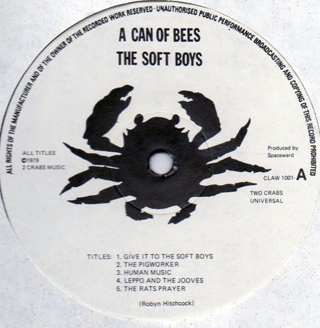The Soft Boys : A Can Of Bees (LP, Album)