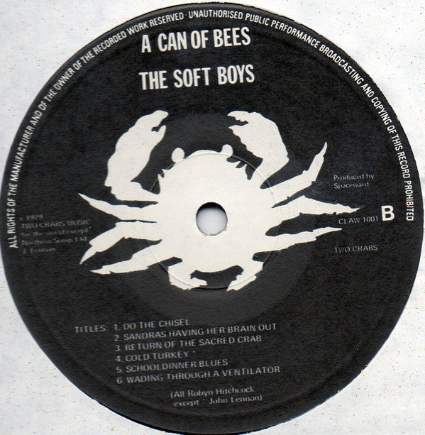 The Soft Boys : A Can Of Bees (LP, Album)