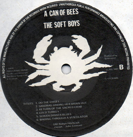 The Soft Boys : A Can Of Bees (LP, Album)
