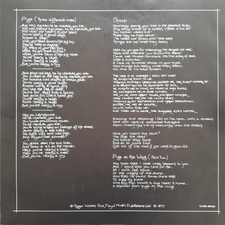 Pink Floyd : Animals (LP, Album, RP, Gat)