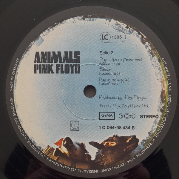 Pink Floyd : Animals (LP, Album, RP, Gat)
