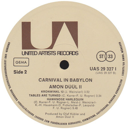 Amon Carnival Babylon front view