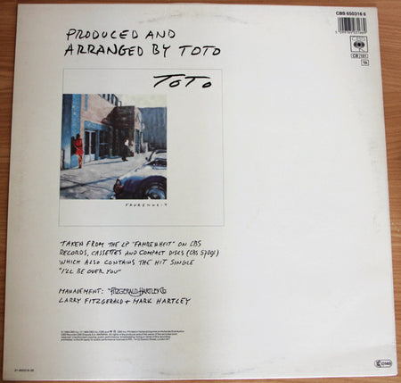 Toto : Without Your Love (12", Maxi)