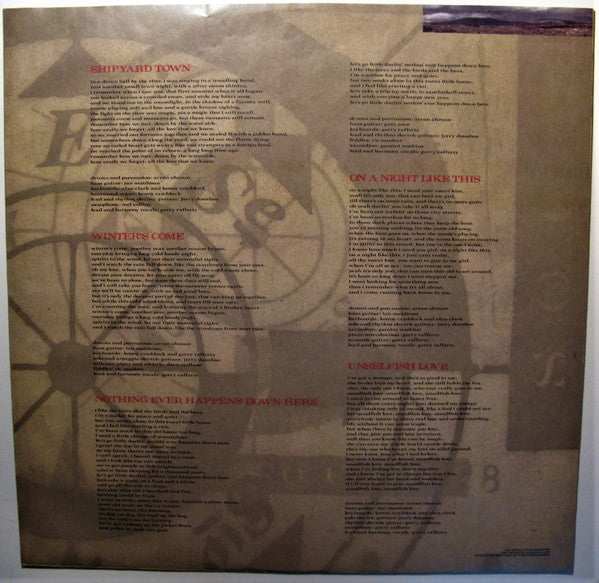 Gerry Rafferty : North & South (LP, Album)