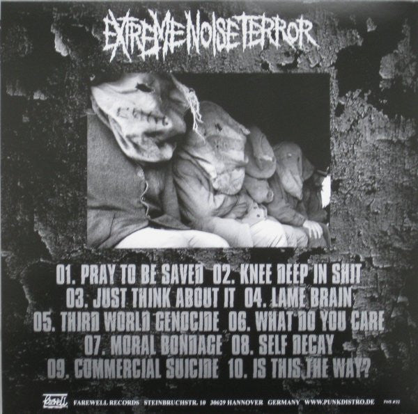 Extreme Noise Terror : Phonophobia (12", RE, RM)