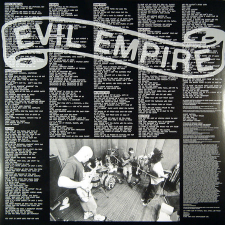 Rage Against The Machine : Evil Empire (LP, Album, RE, RP, 180)