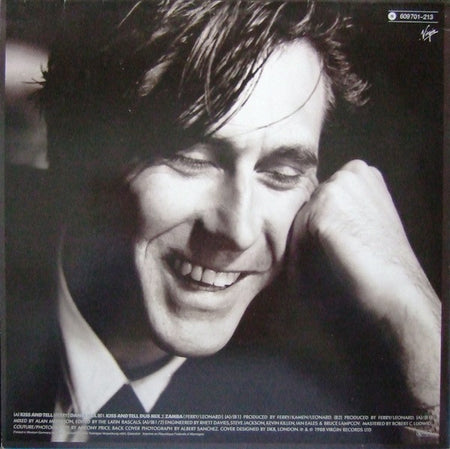 Bryan Ferry : Kiss And Tell (12")